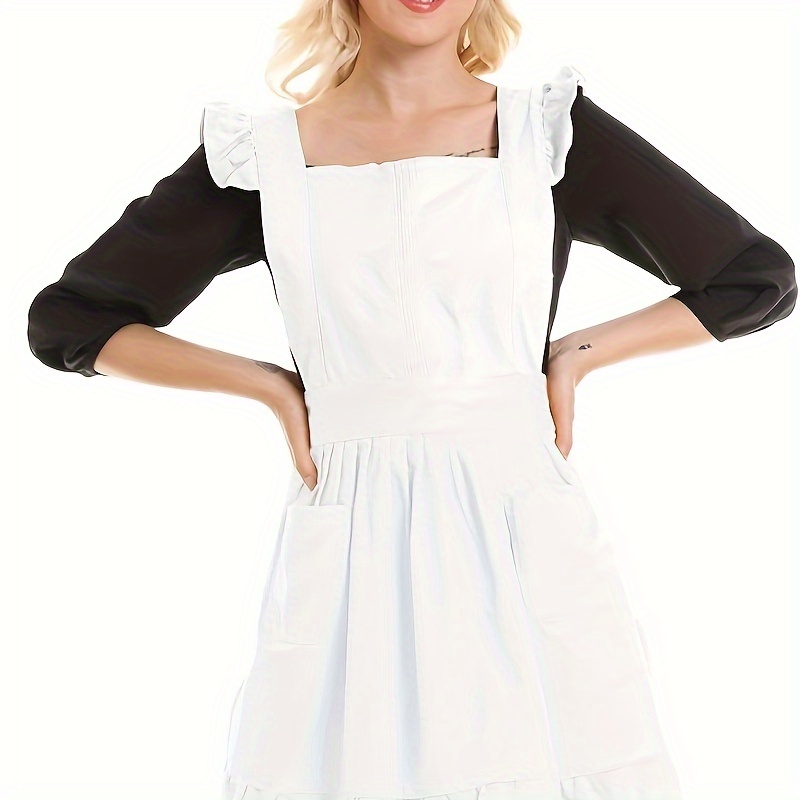 

Maid Apron For Women - Polyester, Kitchen & Dining, Ideal Christmas Gift