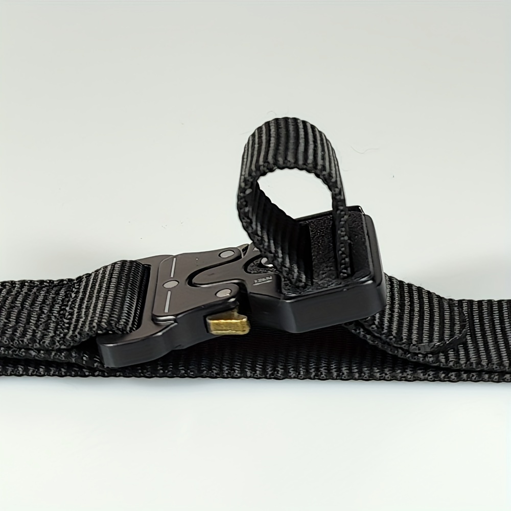 Quick Release Adjustable Nylon Work Belt for Men
