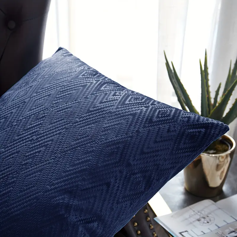 2pcs ikat decorative throw pillow covers set with double sided no insert stylish cushion cover for sofa couch chair living room bedroom decor Product details 0
