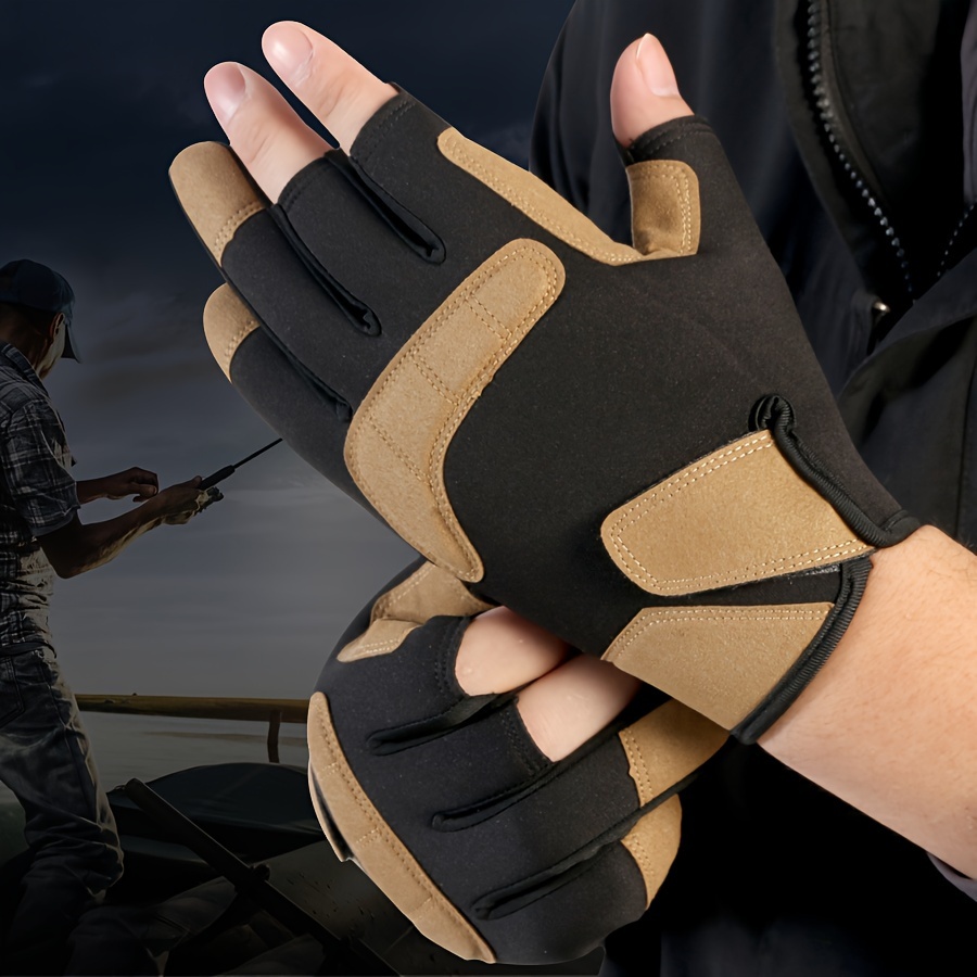 Cut Resistant Fishing Gloves Anti slip Sun Protection - Temu