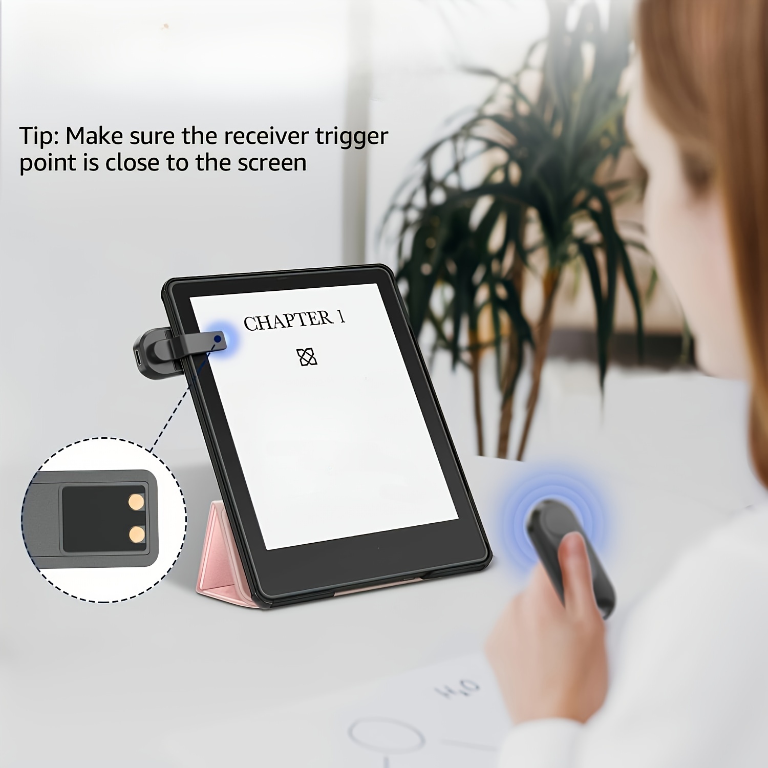Remote Control Page Turner For Kindle Paperwhite Camera - Temu