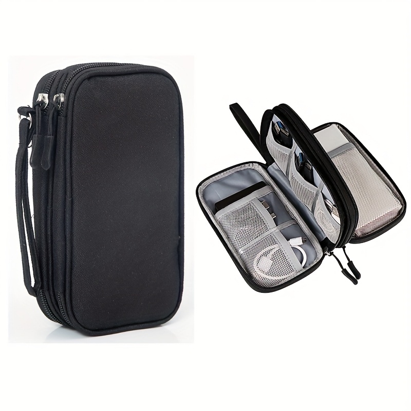 Travel Cable Organizer - Large Capacity Electronics Storage Box