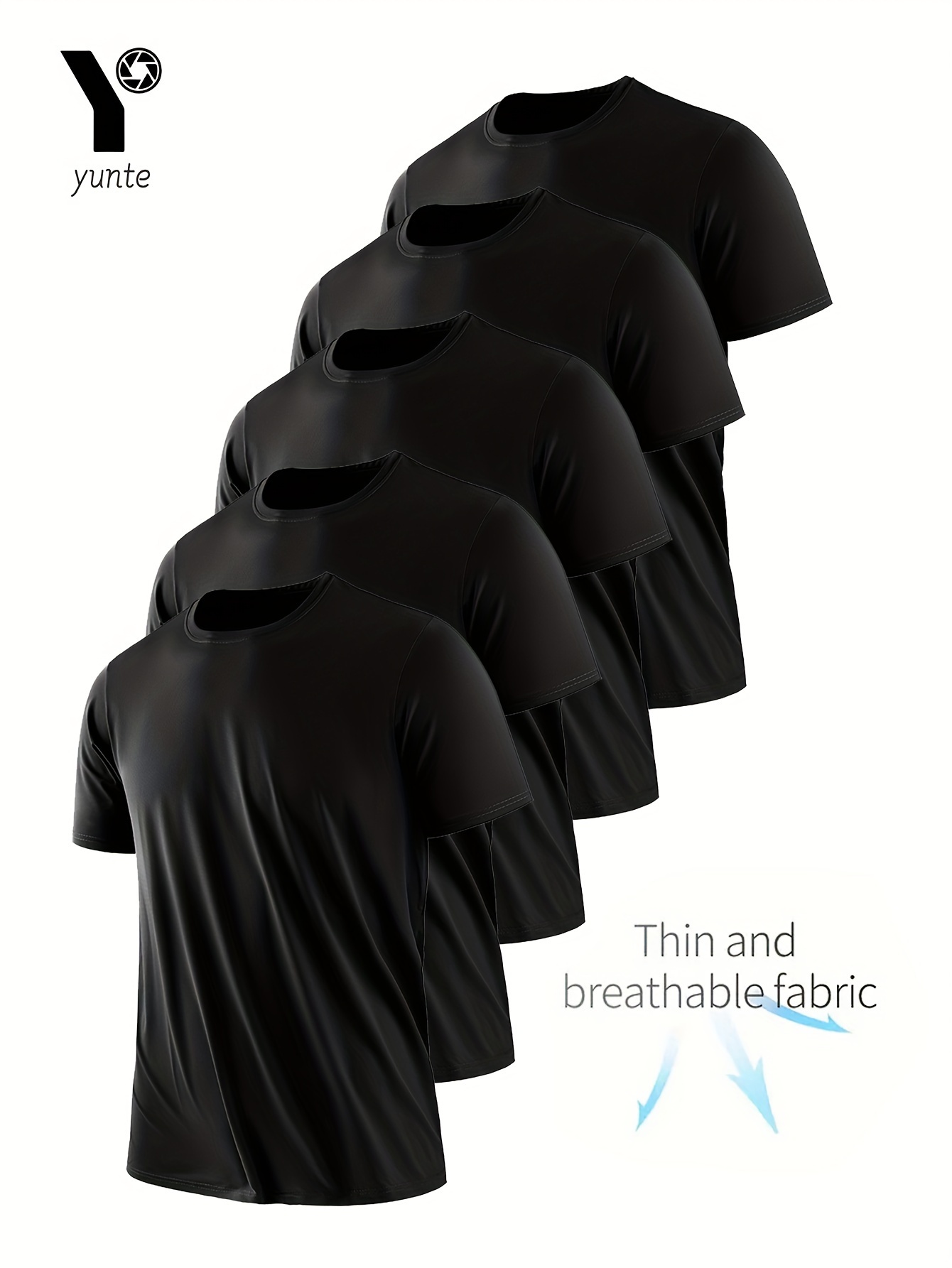 NITAGUT Herren Langarm T-Shirts - Slim Fit Basics Für Herbst & Winter