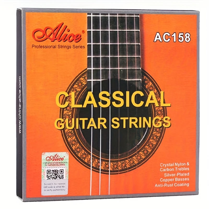 

Classical Guitar String Set Ac158-n - String, String, , - Copper ( ) Winding