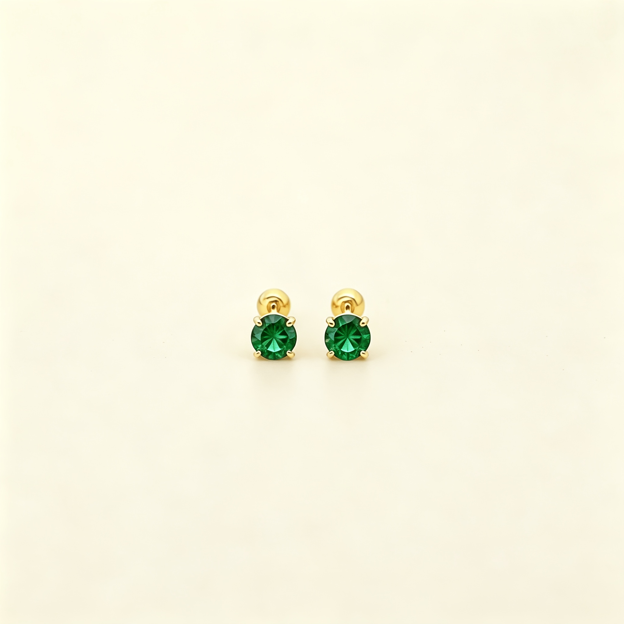 TEMU 1 Par de Aretes de Clavos de Espiga de Hueso de Oreja de Circonita Cúbica Sintética de Acero Inoxidable 316L para Mujer, Fáciles y Elegantes,