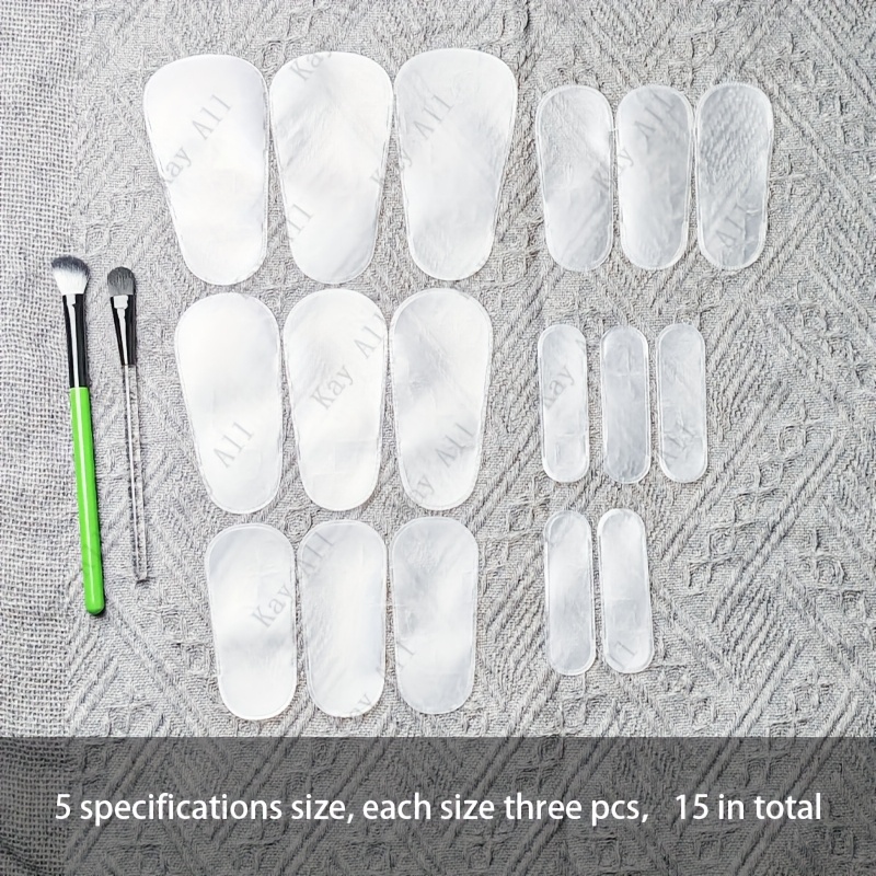 E-shop 15 Stück Schutzabdeckungen für Make-up-Pinsel, hergestellt aus mattiertem EVA-Material, das staubdicht ist und keinen Geruch verursacht. Diese