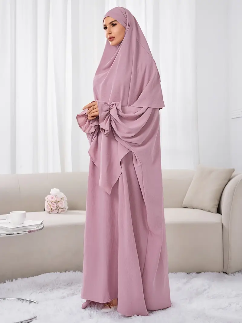 khimar abaya prayer set fashionable elegant vacation - Temu Kuwait khimar abaya prayer set fashionable elegant vacation - Temu Kuwait