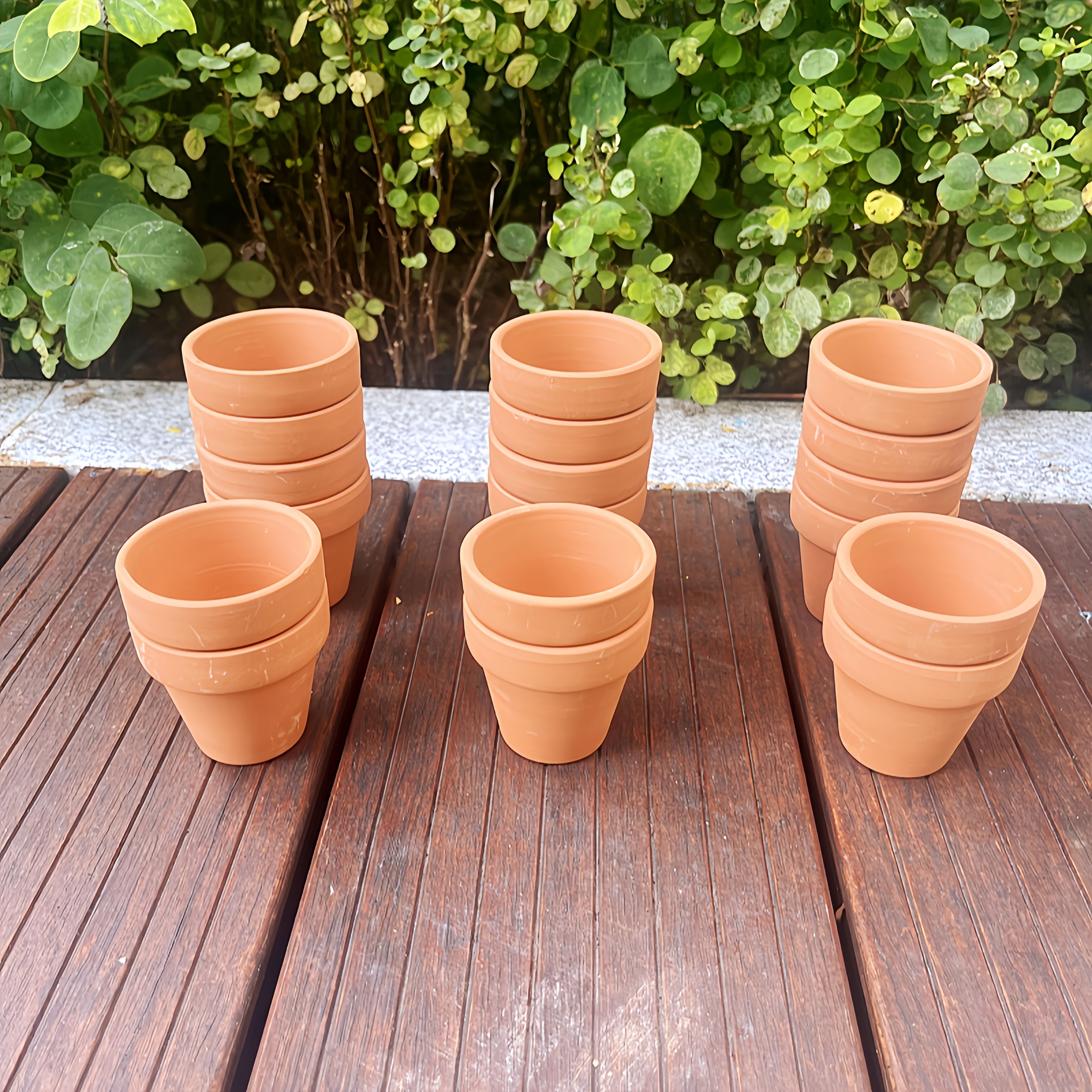 18pcs mini clay pots 1 9 inch terracotta plant pots plant - Temu Norway