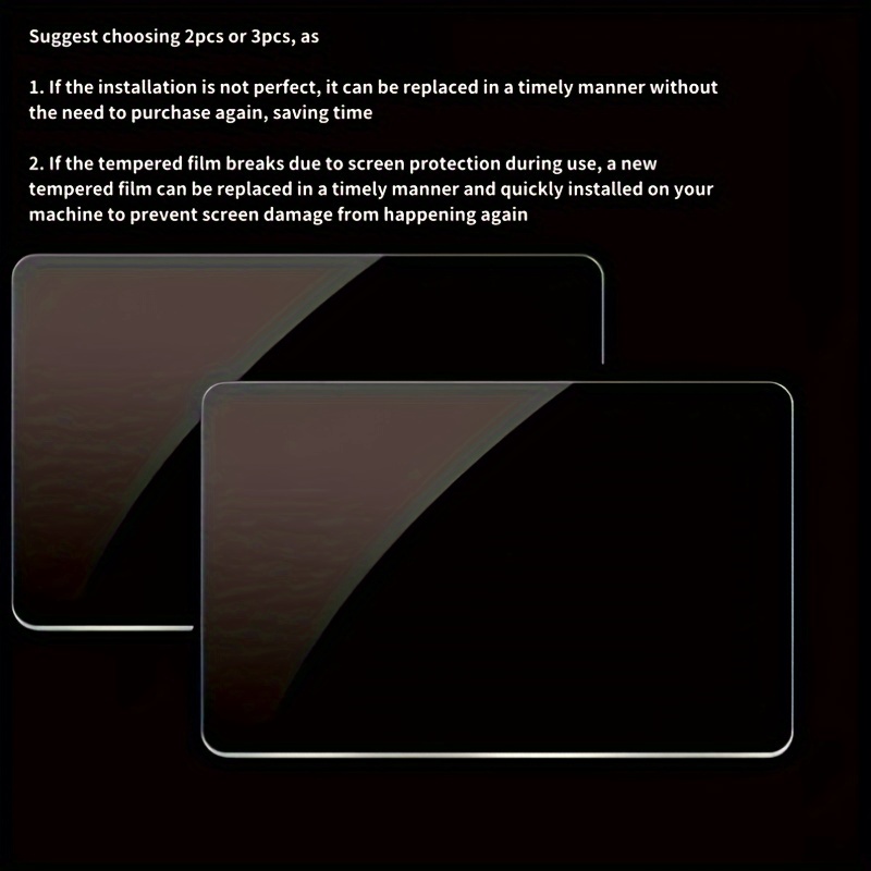 Image of For R50 Camera Additions - Screen Protector Tempered Film 2.5d Curved Edge 0.3mm Thickness 9h Hardness For R50 Camera Tempered Glass Protector, Scratch Resistant, Easy To , High