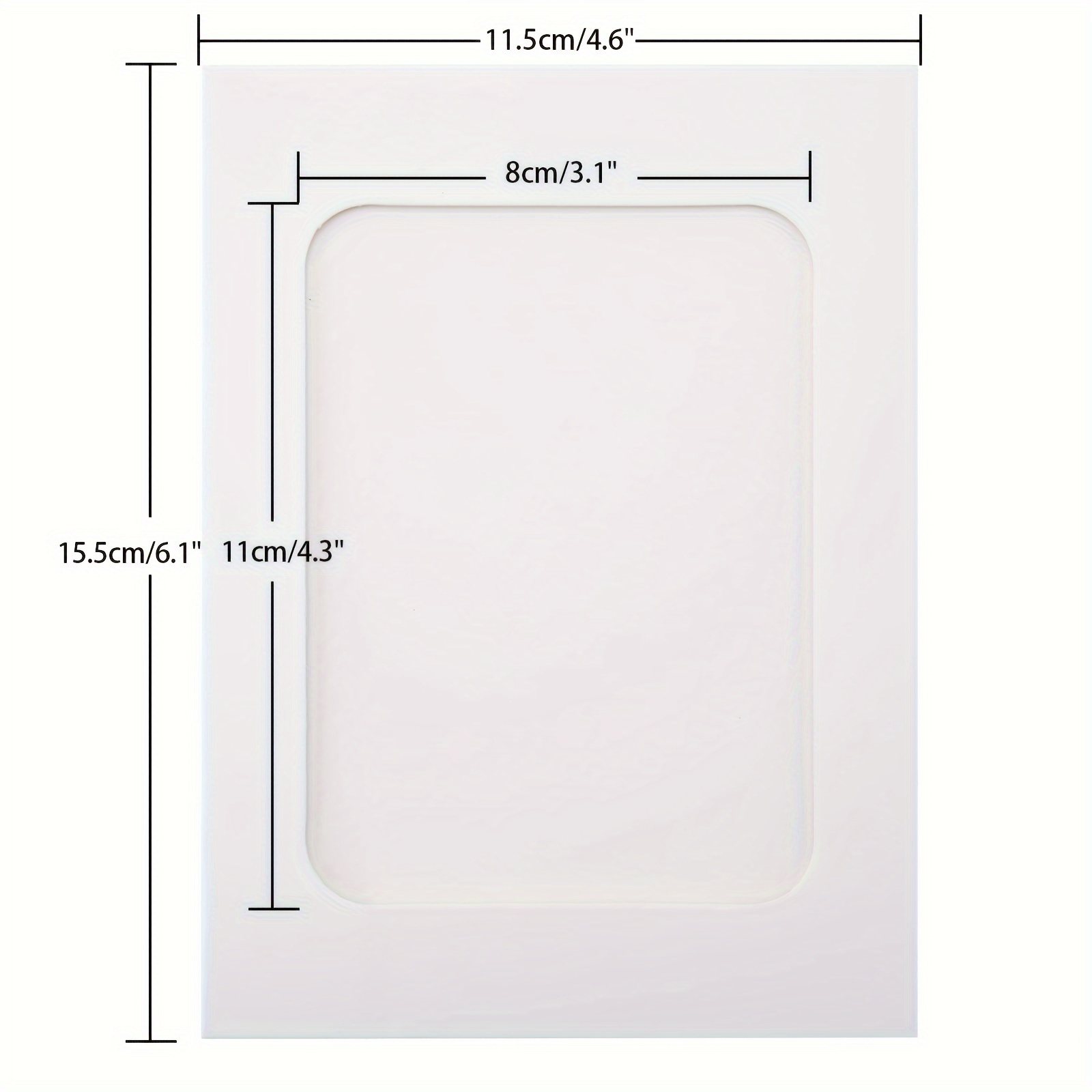 Worldity 100 Pcs Paper Picture Frames 4 X 6, Black Paper Picture Frames With Wooden Clips And String, Hanging Photo Display For Home, Office, Wedding And Party Decor, Photo Holder For