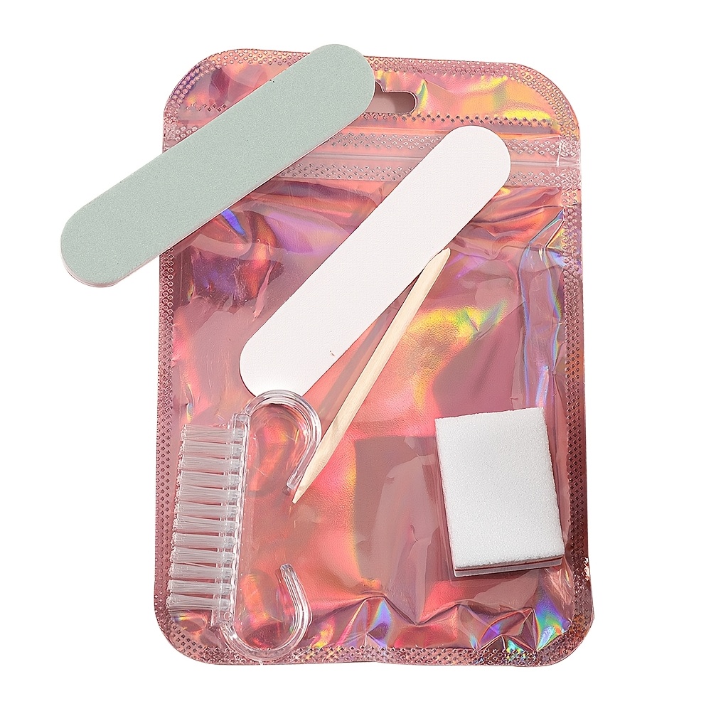 Mini Nail File & Dead Skin Pusher Cleaning Stick