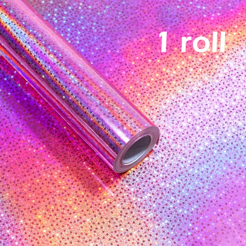 TEMU Un Rollo de Papel de Regalo Rosa con , Papel de Envoltura DIY, Rollo Mide 17x118 Pulgadas. Papel de Regalo Exquisito, Ideal para San Valentín, ,