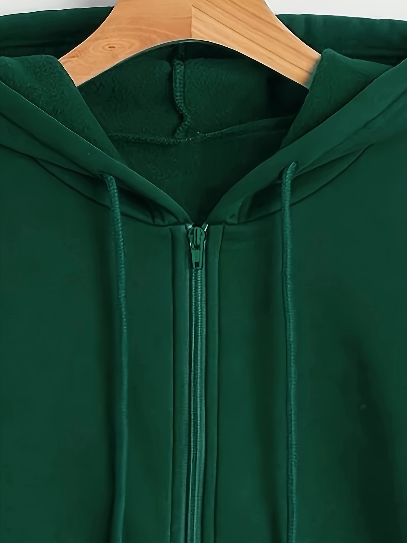 damen light blau reißverschluss hoodie plüsch fleece futter Temu