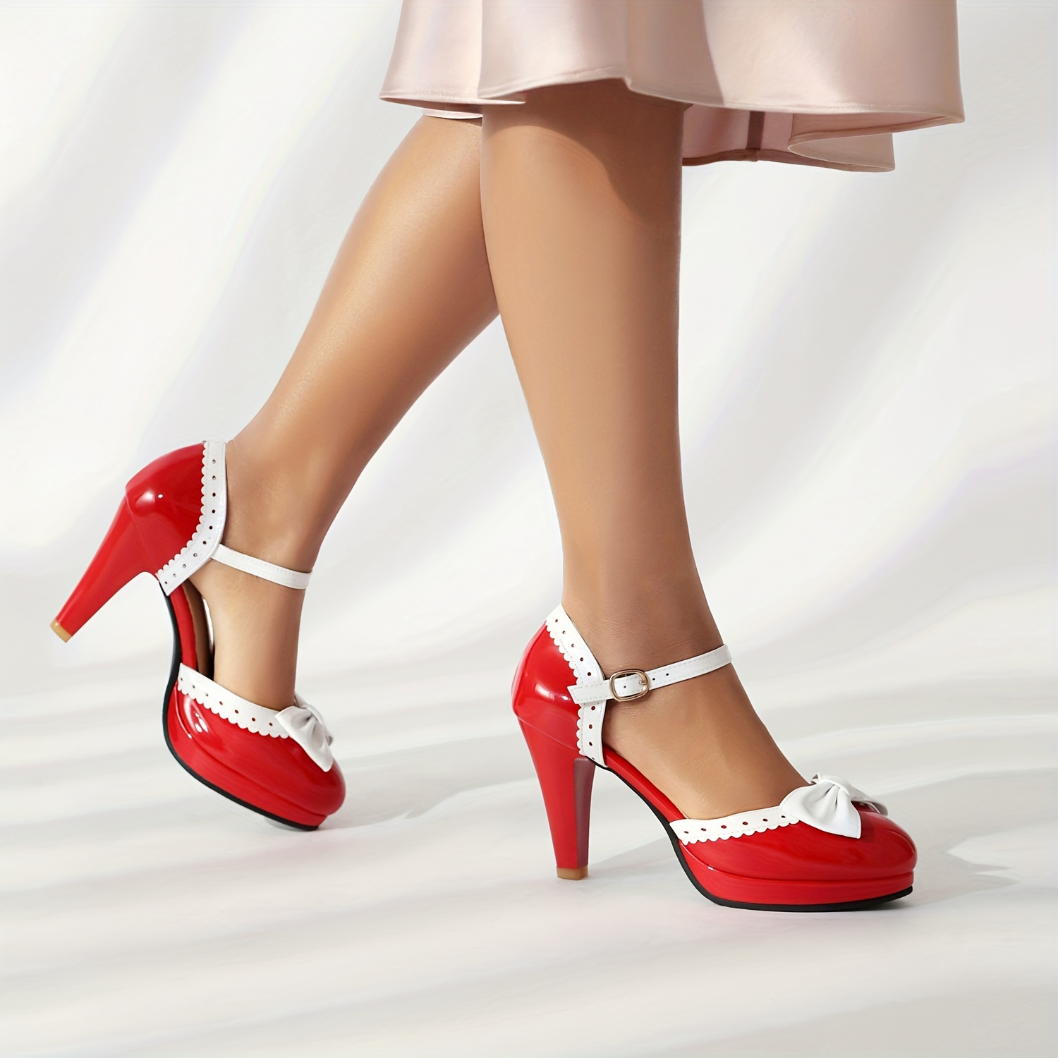 Comfortable and Stylish Red High Heels