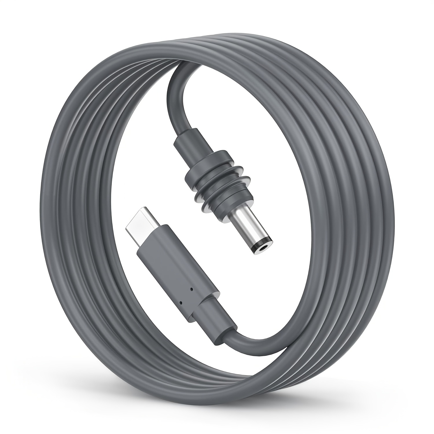 Adaptateur USB C vers DC conçu pour Starlink Mini, capable d'une entrée de 100W, connectant directement de USB Type C à DC pour une performance optimale avec Starlink Mini à 100W