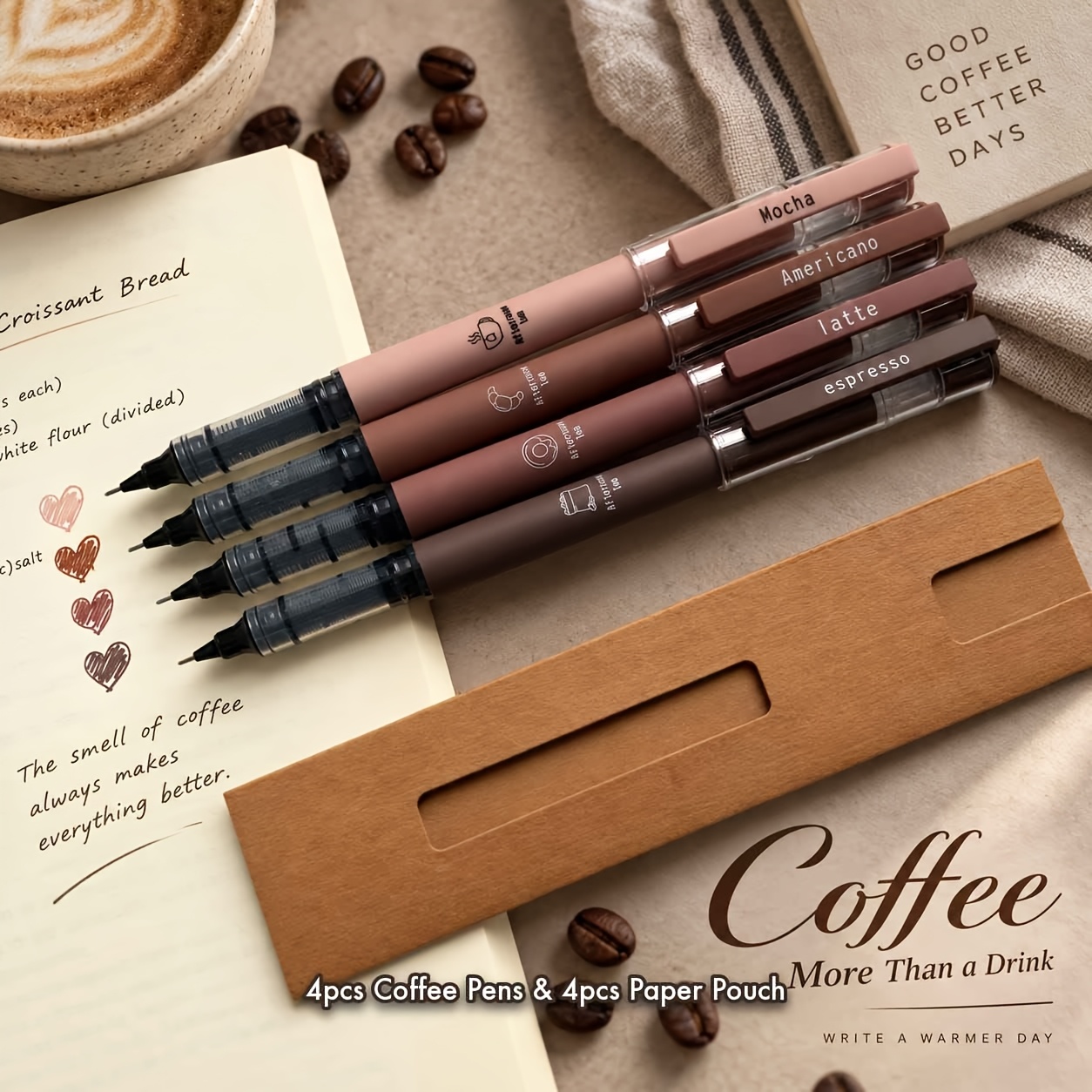 brown ink pen sold on Temu United States