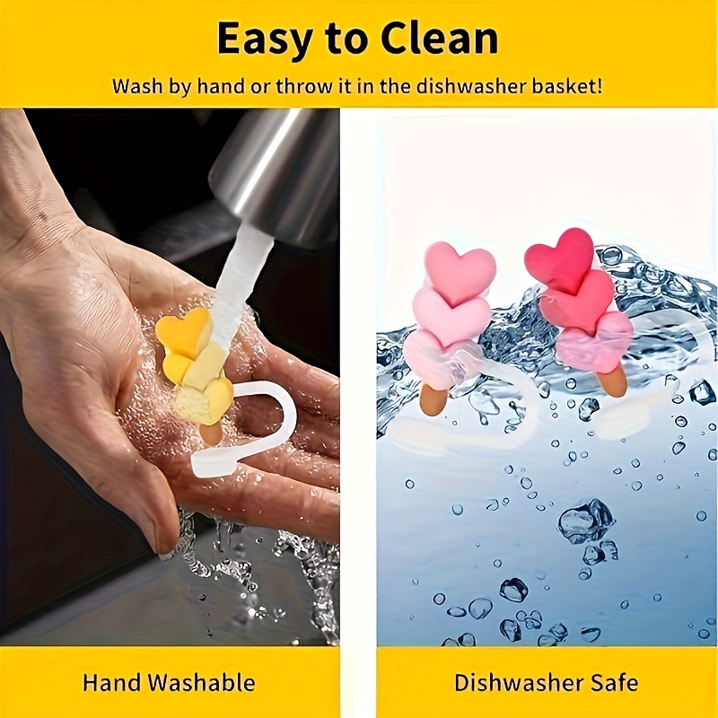 cubierta de     de  , 5 tipos de cubiertas superiores reutilizables de silicona rosa degradada, cubierta de protección de   de 10 mm, adecuada para adiciones de   de taza de botella de agua de 30 o 40 onzas, exquisito regalo de vacaciones Detalles del producto 1