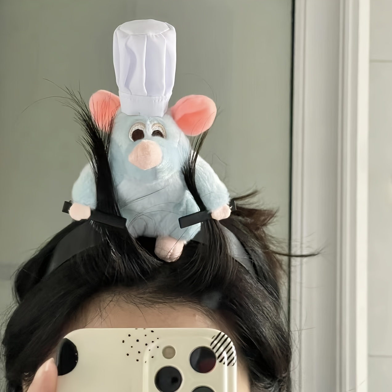 

Adorable Plush Chef Headband - Soft, Colorful Hair Accessory For Women And Girls