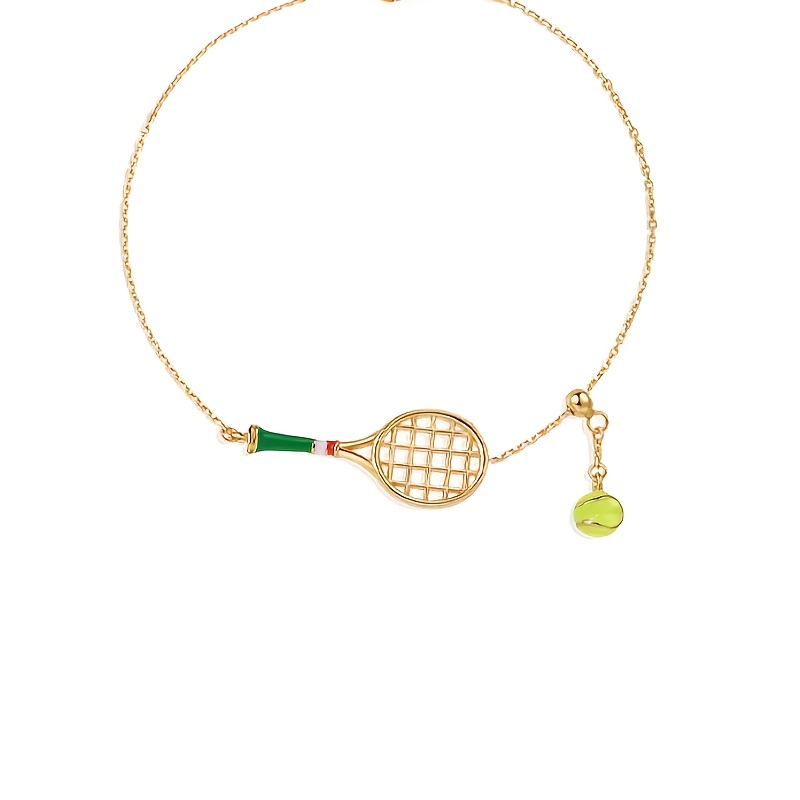 Racket Necklace For Women, Featuring , Unique Pendant, Perfect As A Couple's Gift And A Sporty Accessory