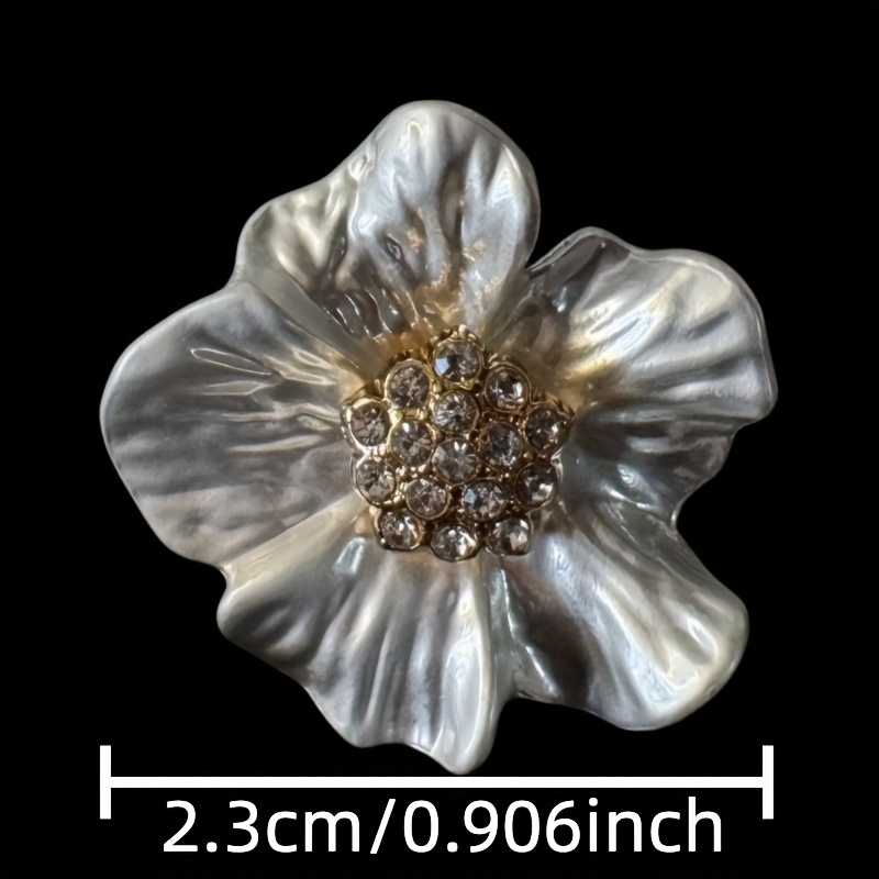 TEMU 5pcs, 23mm, Beautiful Clothing Buttons, Retro 3d , For Handmade Clothing Accessories, Creative Decorative Buttons, Vintage Buttons, Suitable For