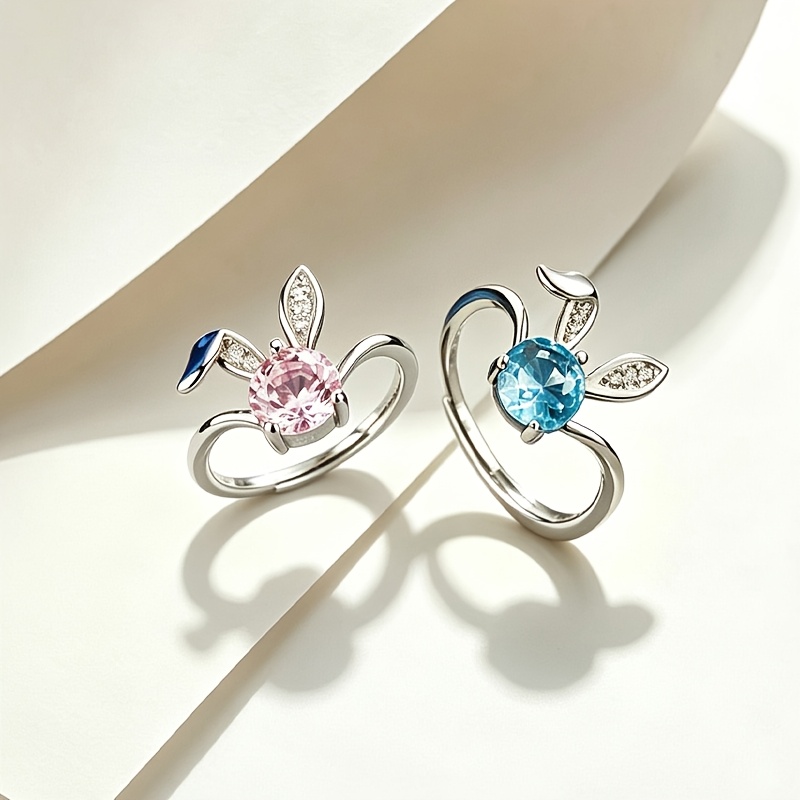 Niche Women's Little Rabbit Open Ring, Holiday Accessory
