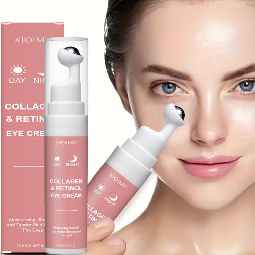 15ml day and night collagen and retinol eye cream quickly lifts and tightens skin moisturizes elastic and farewell to dullness and eye care