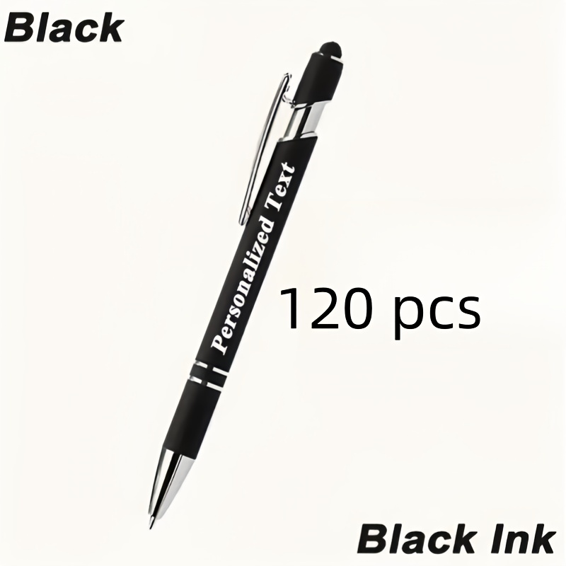 120pcs Customizable Metal Ballpoint Pen Set