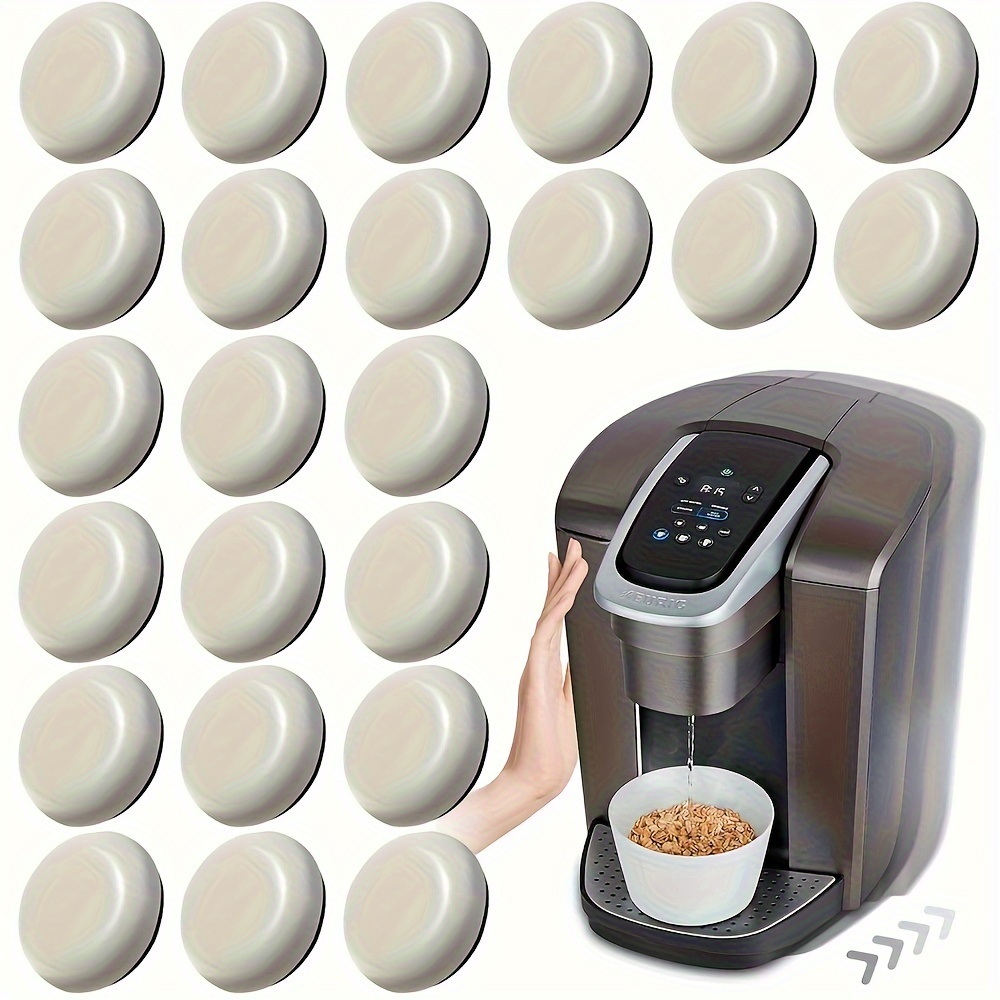 

24 Pack Of Self-adhesive Kitchen Appliance Sliders - Easy Moving And Scratch Prevention For Furniture And Appliances