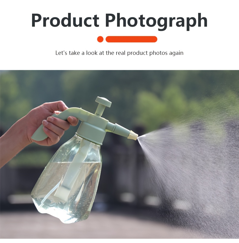 colorful fruit themed household watering spray bottle pressure operated for gardening hand pump sprayer for succulents Product details 8
