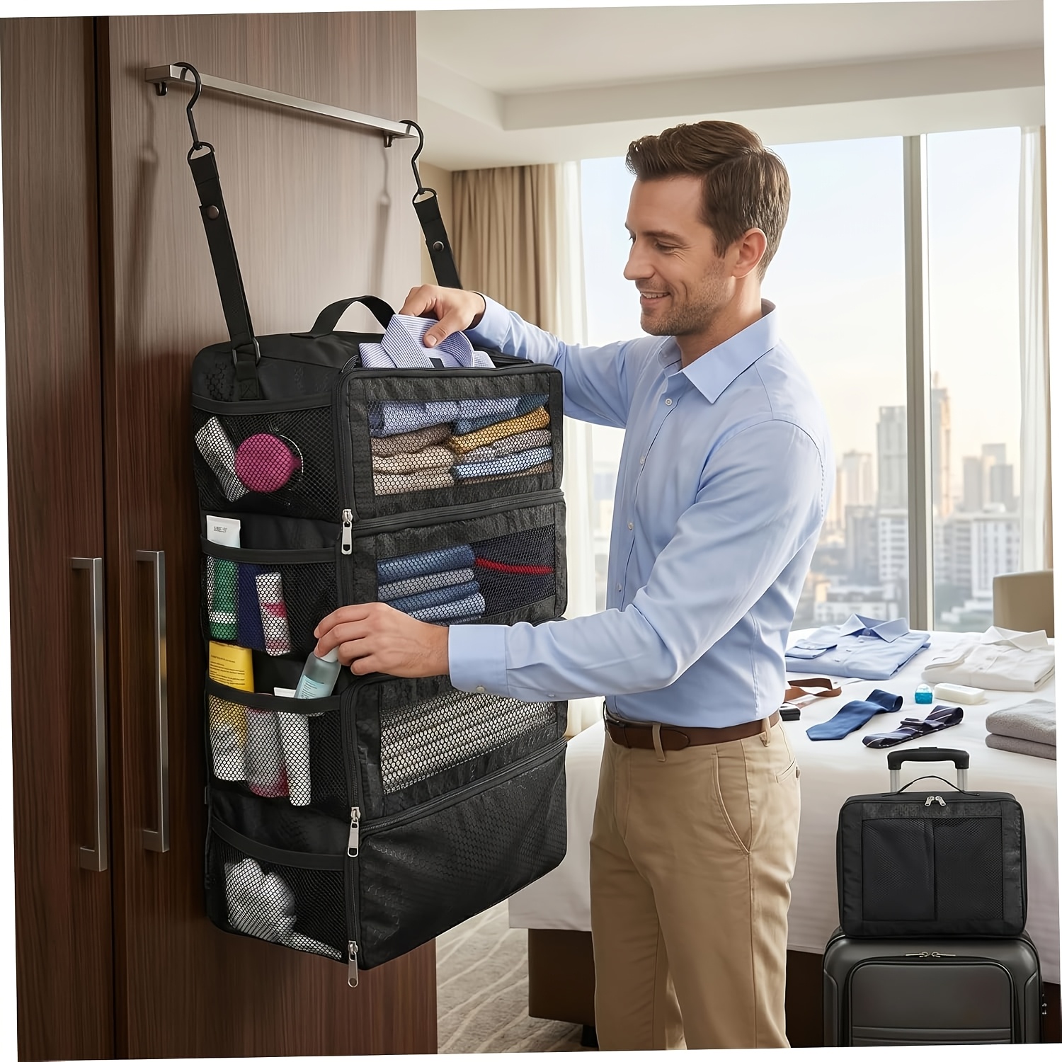 camping organizer aufbewahrung