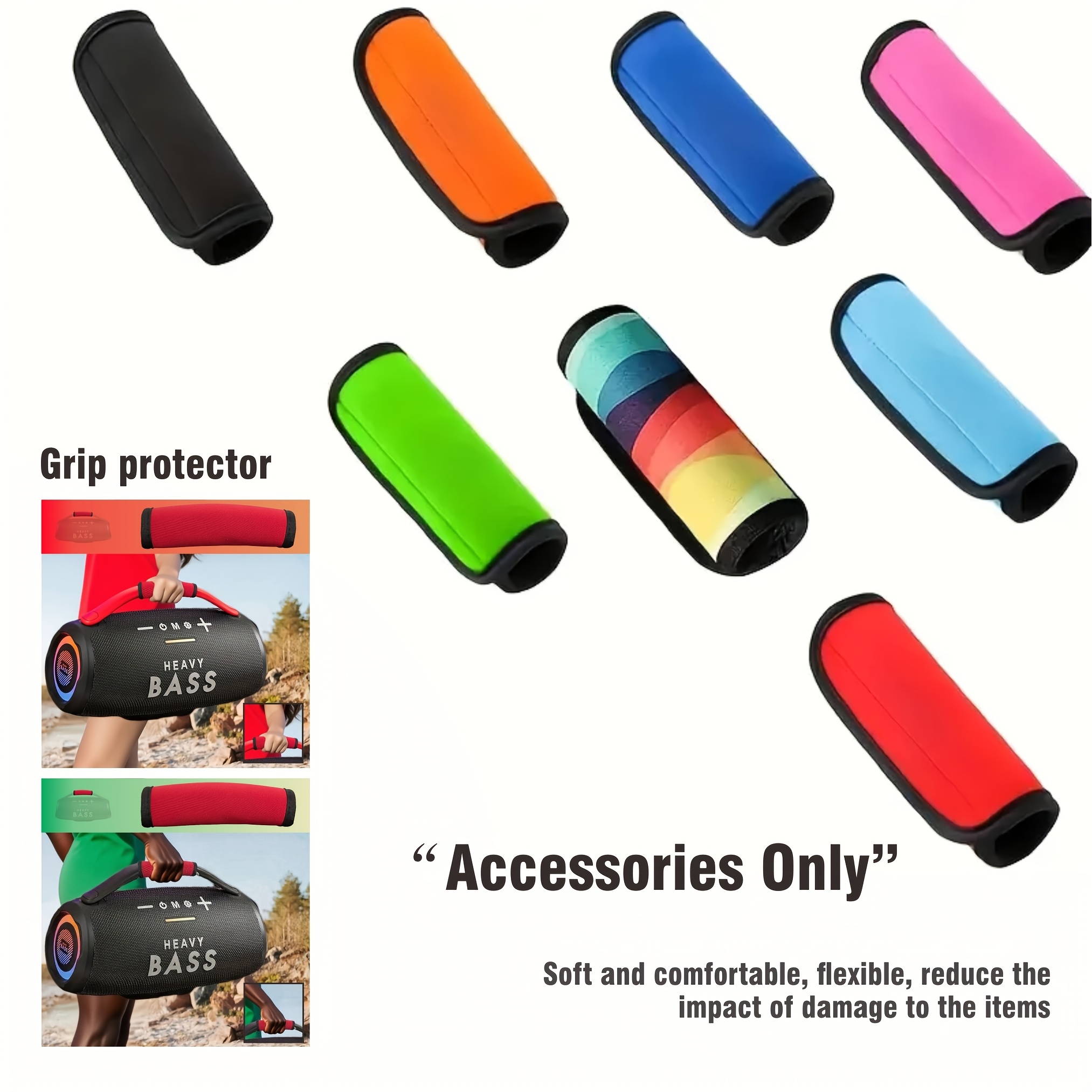 1pc Heavy Bass Speaker Handle Wrist Strap - Red Fabric, Durable and Comfortable, Suitable for Car Stereo Speakers, Perfect as an Easter and Christmas Gift for Car Stereo Accessories | Durable Design, Designed for Heavy Bass Speakers