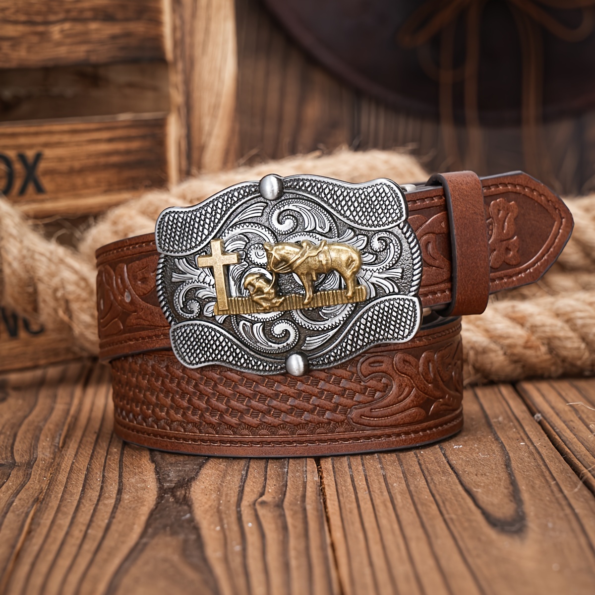 Ace Western Western Style Belts Ace Western Belts Deadstock Belts