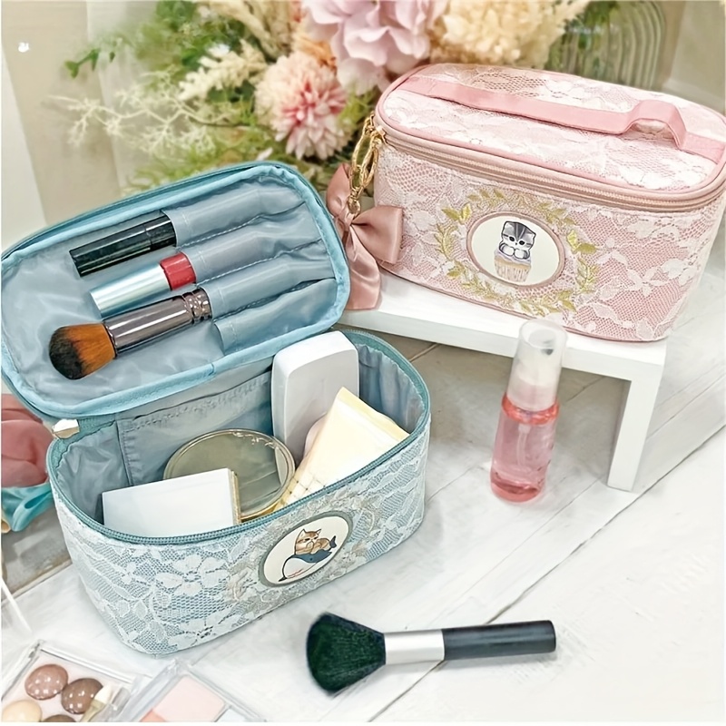 Storage Bag Anime Toiletry Bag Japanese Anime Cosmetic Organizer