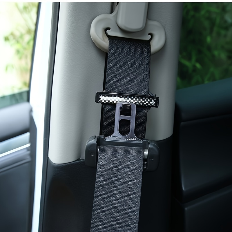 

2-piece Car Seat Belt : Anti-shake, , And Control - Abs Material