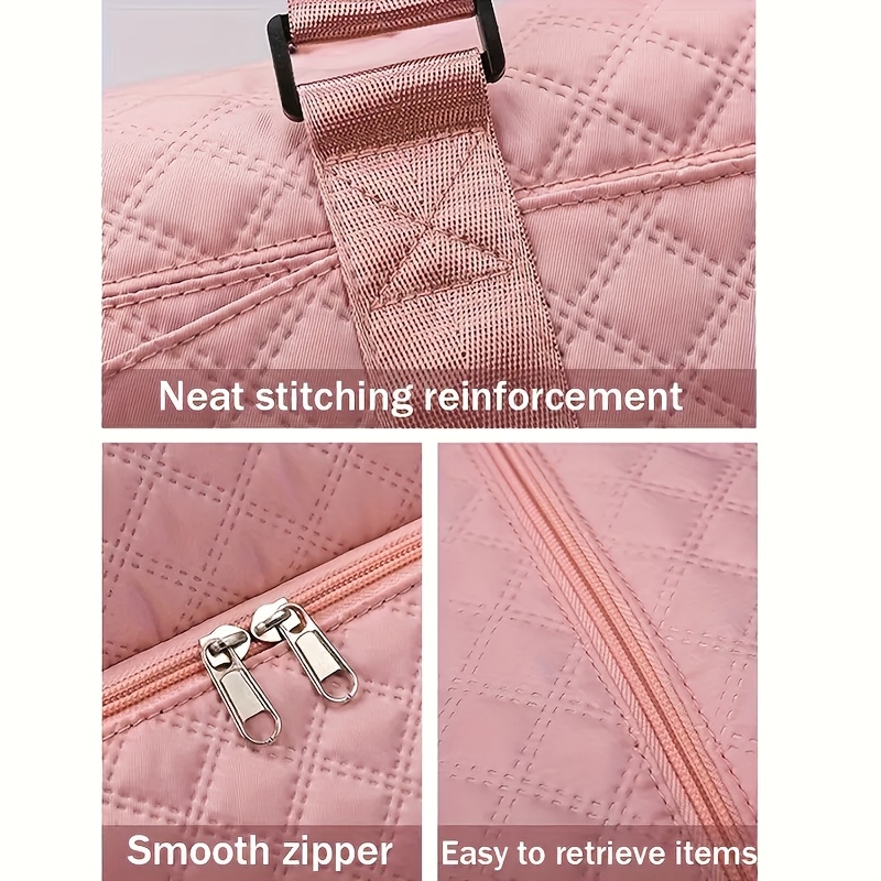 Juego de 3 piezas de bolsos de viaje con gran capacidad, bolso deportivo para exteriores, maletín de negocios, compartimento independiente para zapatos, bolsa de gimnasio de mano, neceser de maquillaje cruzado y bolsa para artículos de aseo