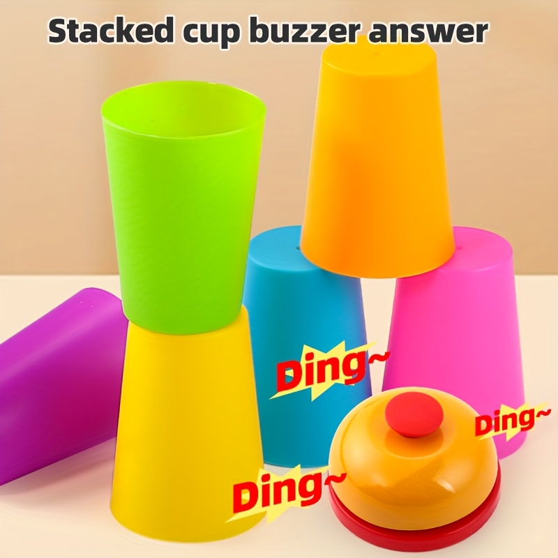 Stacking Cup Game Educational Science Toy to Train Intelligence