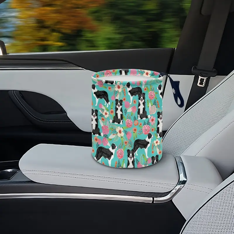 Border Collie Car Trash Bag Border Collie Car Trash Bag
