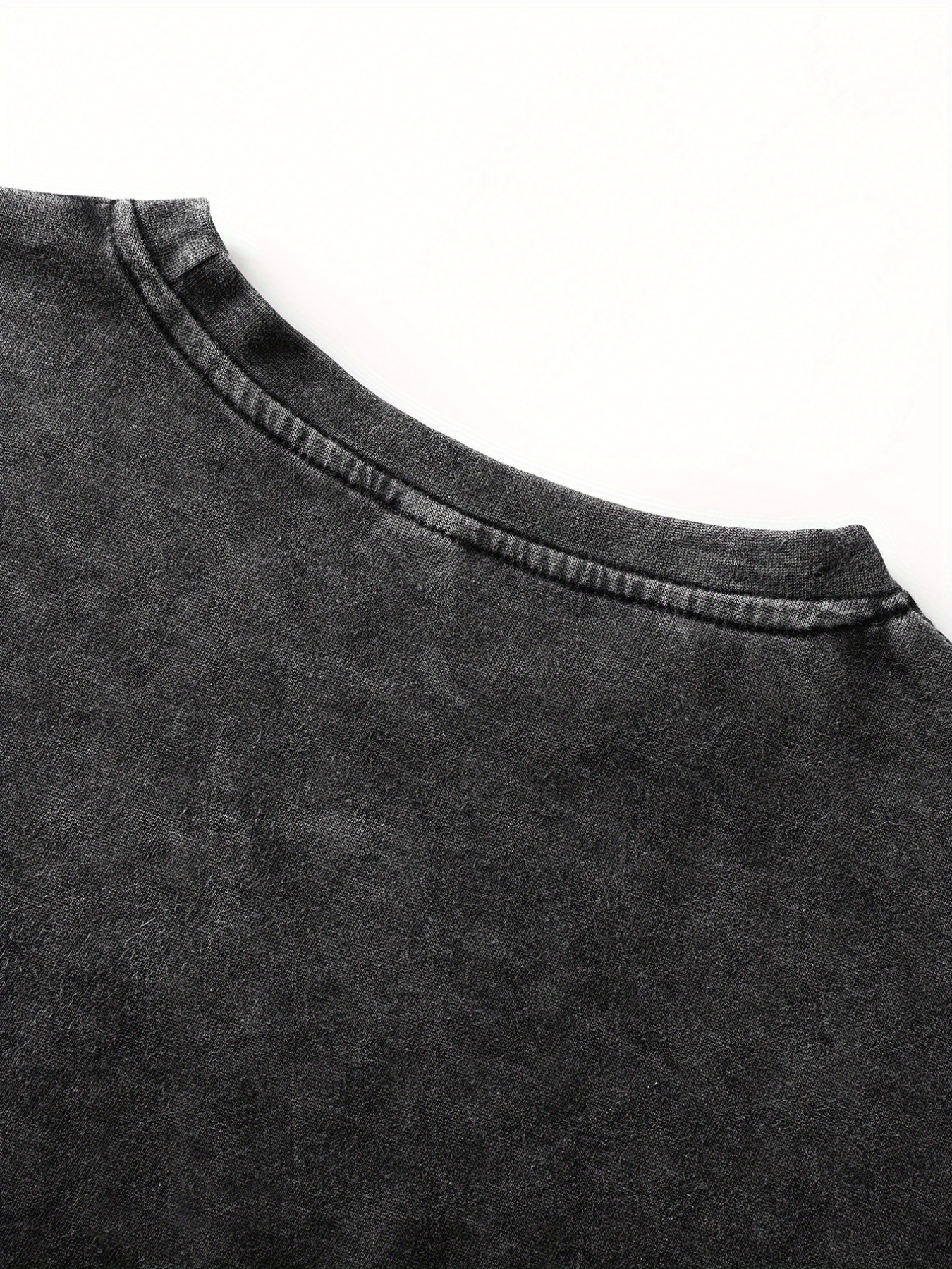 camiseta hombre estilo vintage diseño desgastado Temu Chile