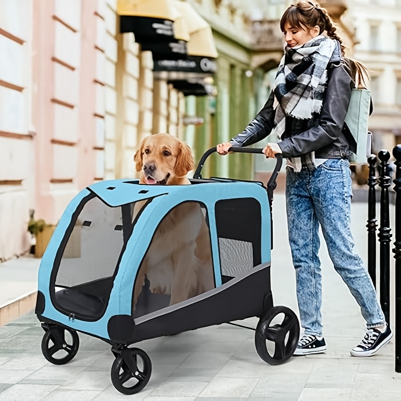 dog stroller cheap 3 Wheels Pet Stroller - 41*23*39.5 inch