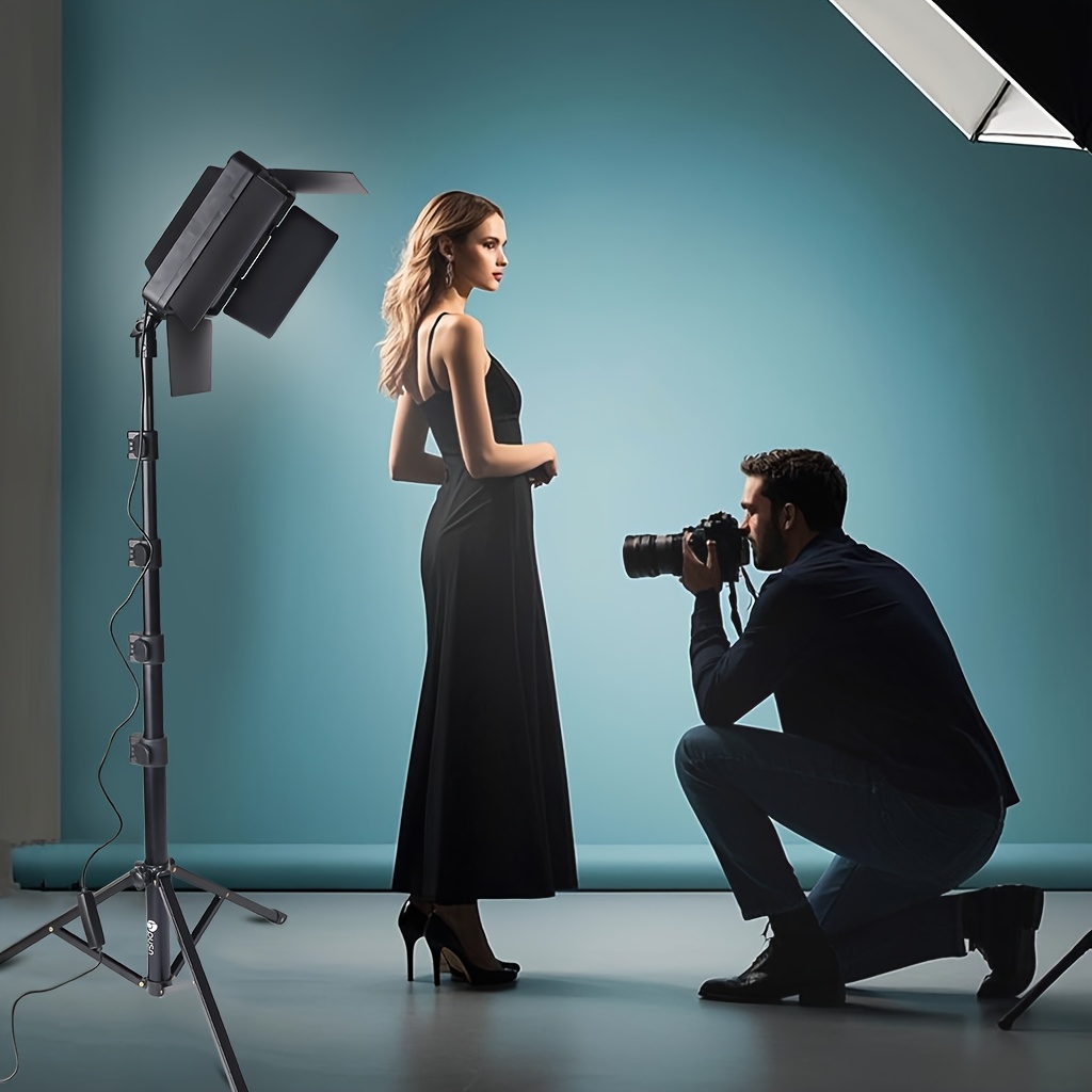 recording dimmable photography lights