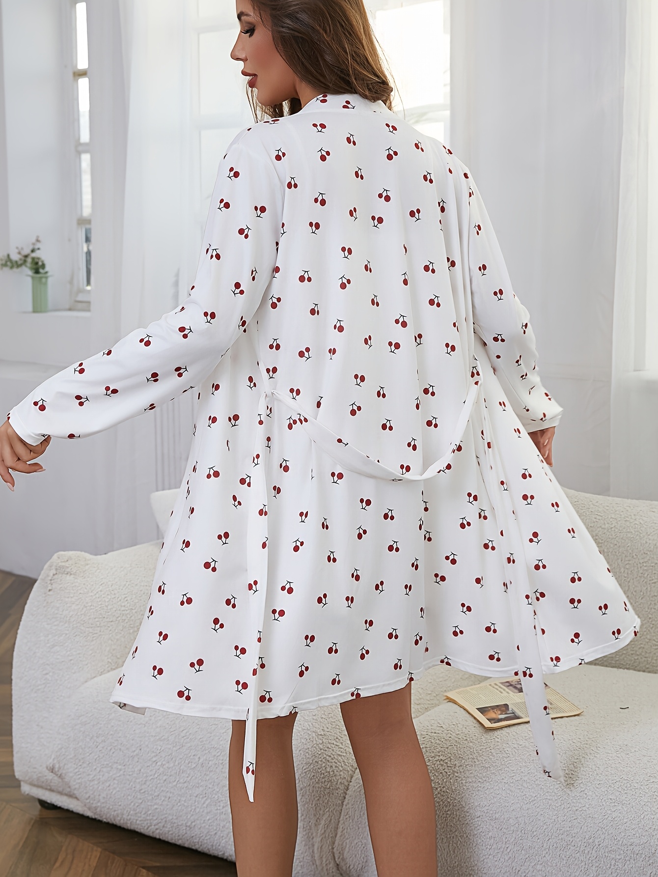 strapless open back dress Pink Doll's Outfit One Piece Pajama- Halloween Outfit – Sunny Boutique Miami main image 1