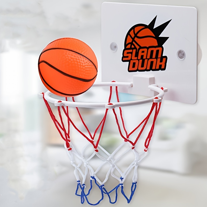 

1 Set, Mini Basketball Hoop With Ball And Pump, Suitable For Living Room, Bedroom, Outdoor & Office Leisure