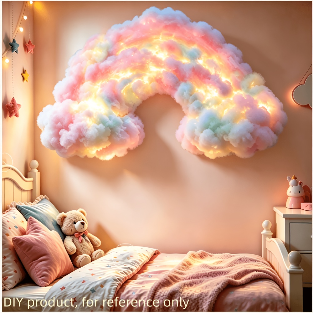 RGB Color-Changing Cloud Lamp DIY Assembly Kit
