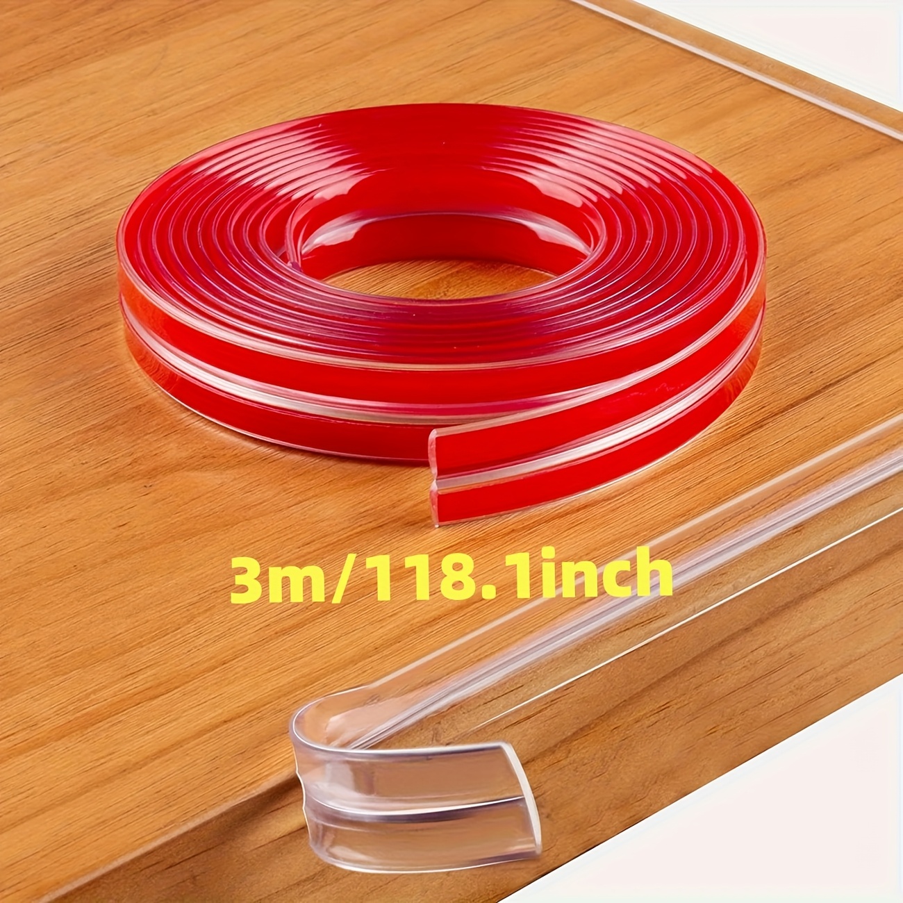 Furniture Anti-collision Strip, Table Anti-collision Protection Strip, Transparent Home Anti-collision Strip, Corner Wrap Edge Strip