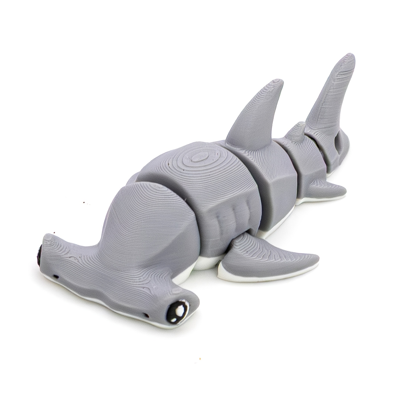 TEMU Jouet flexible requin imprimé en 3D, ornement articulé , idéal pour la décoration de chambre