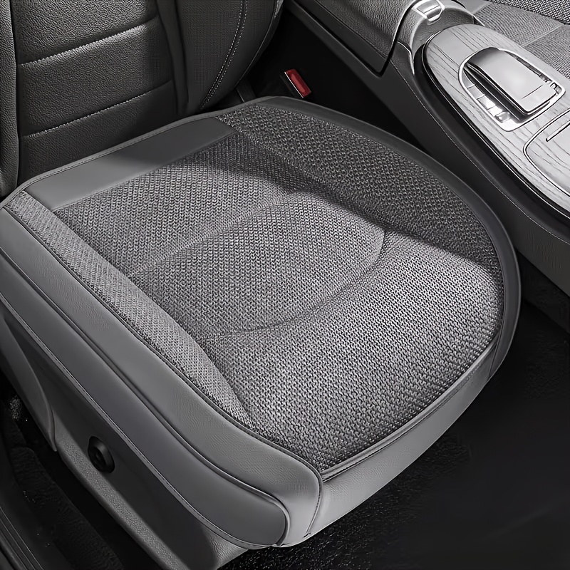 TEMU 1pc Coussin de Siège Tout-, Adapté aux Berlines, SUV, Pickups, Chaises de Bureau, 4 Couleurs au , Ajouts Intérieurs de Voiture Élégants et