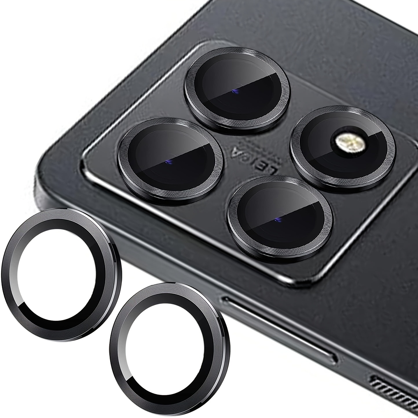 1 Set Aluminum Alloy Camera Protector Case For Xiaomi 14t 13t Pro Poco F6 X6 Ring Lens Glass Case