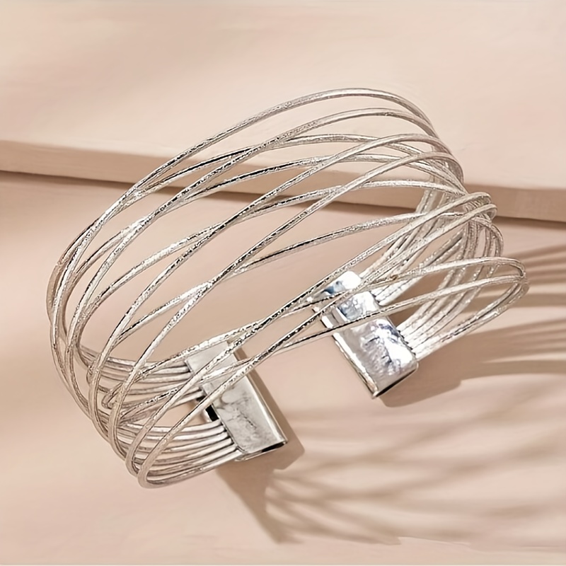 1pc European And Fashion Women's Bracelet, Suitable For Music Festivals, Parties, And Daily Wear