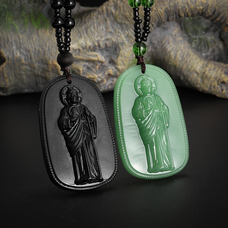 

1pc Statue Pendant Necklace For Men Women