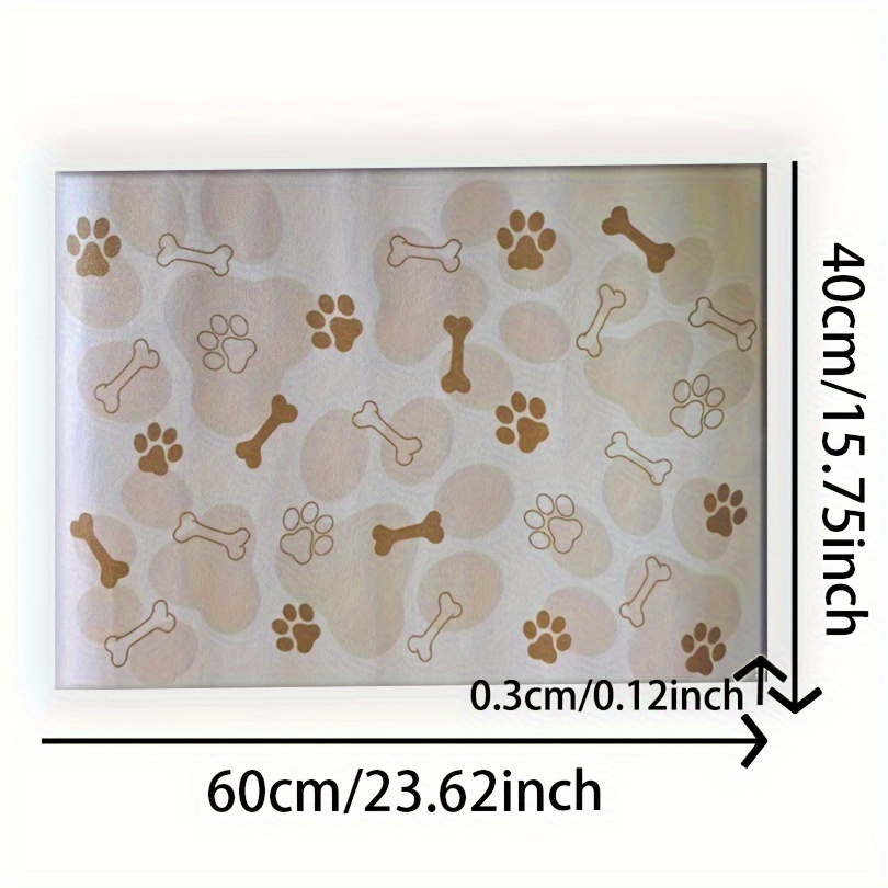 Pet Dog Floor Mat Cage Liner, Wash Free Pvc Leather Dog Bed Mat 